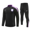 Engleska Quarter Zip Sweatshirt za Trening 2024-25 Crna